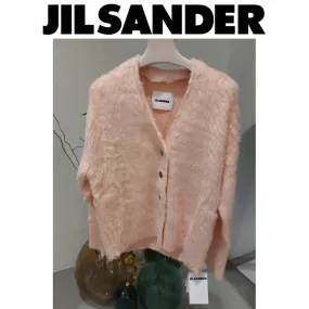 Jil Sander  |Casual Style Long Sleeves Plain Office Style Elegant Style