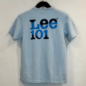 Lee 101 - Tee Sky Blue Back Print