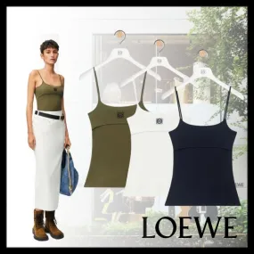 LOEWE  |Anagram strappy top in cotton