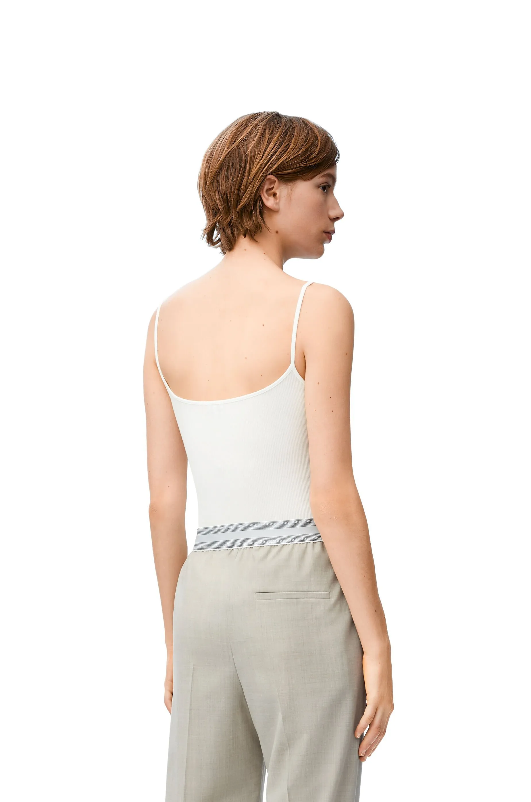 LOEWE  |Anagram strappy top in cotton