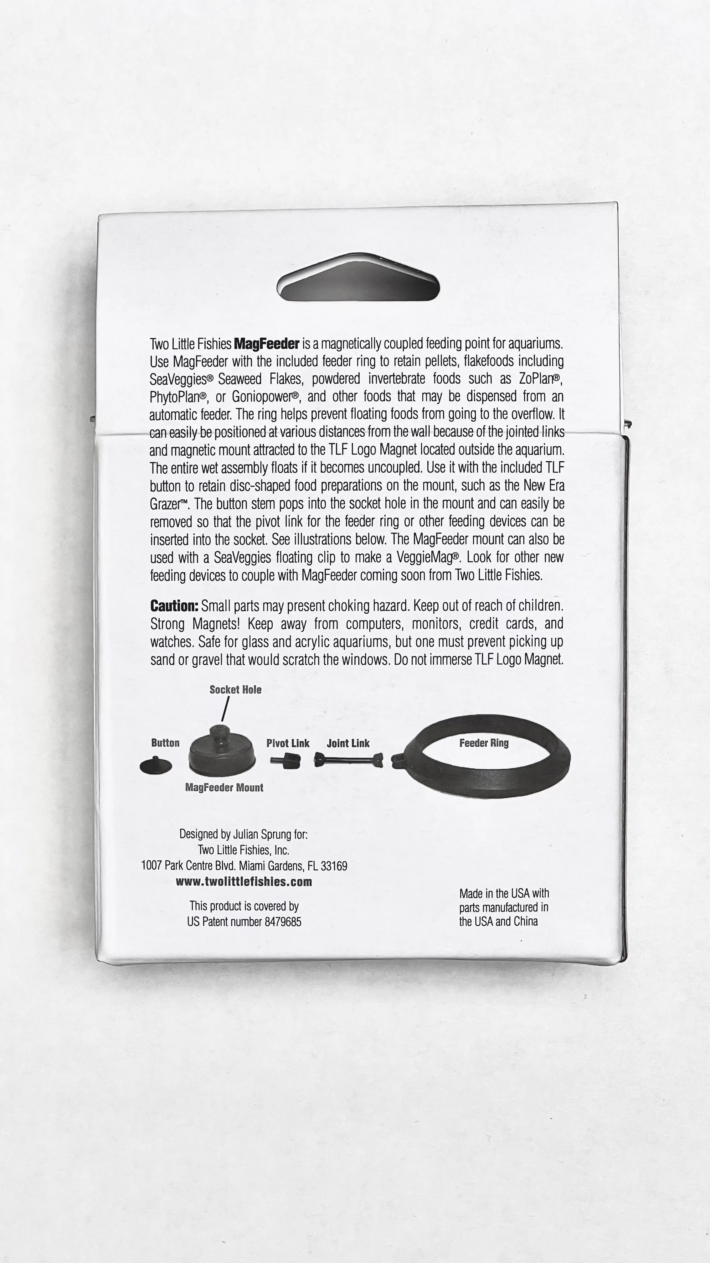 MagFeeder Magnetic Feeding Ring - Two Little Fishies