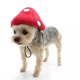 Mushroom Dog Hat