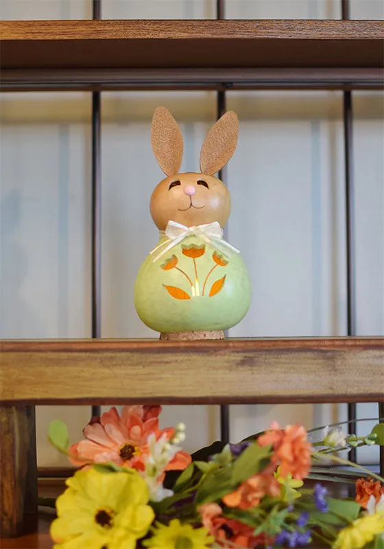 Nancy Bunny and Basket Gourd - Available in Multiple Sizes and Colors