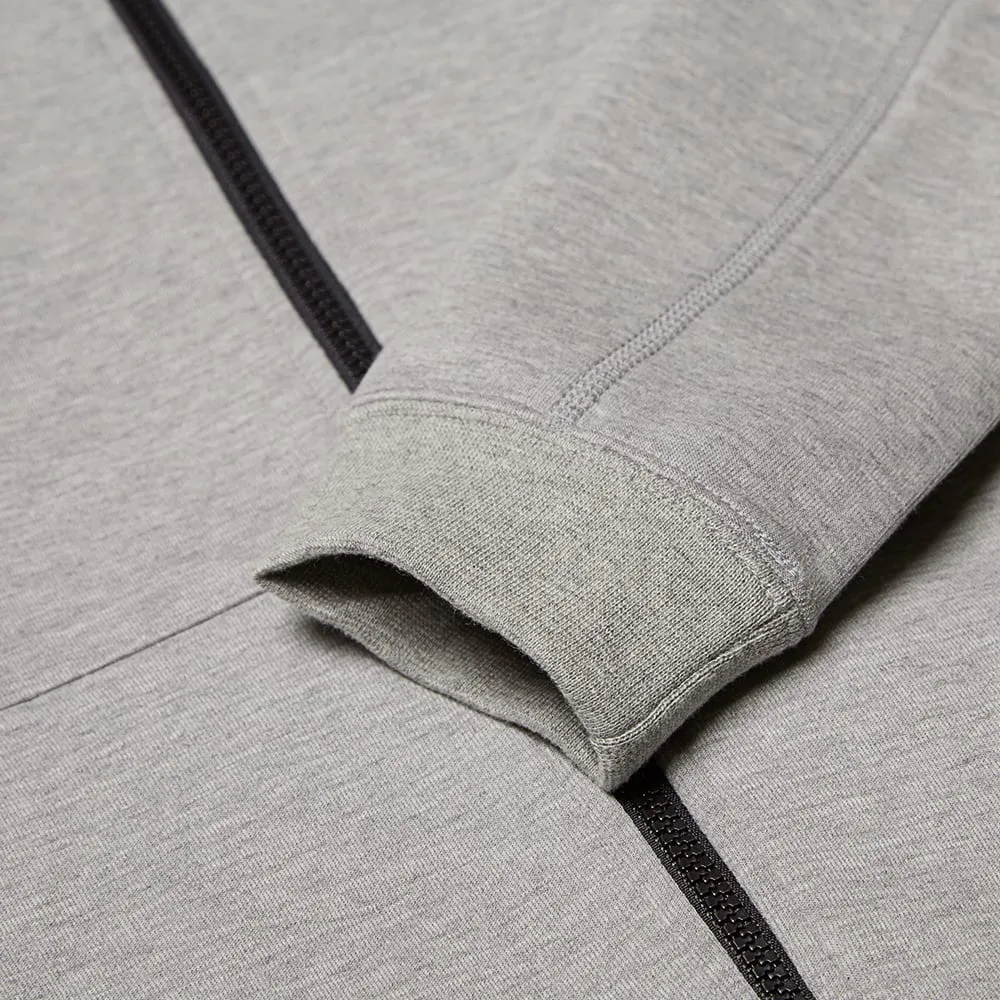 Nike Tech Fleece AW77 Zip HoodyDark Grey Heather