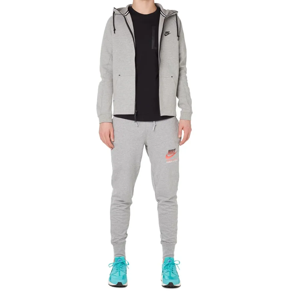 Nike Tech Fleece AW77 Zip HoodyDark Grey Heather