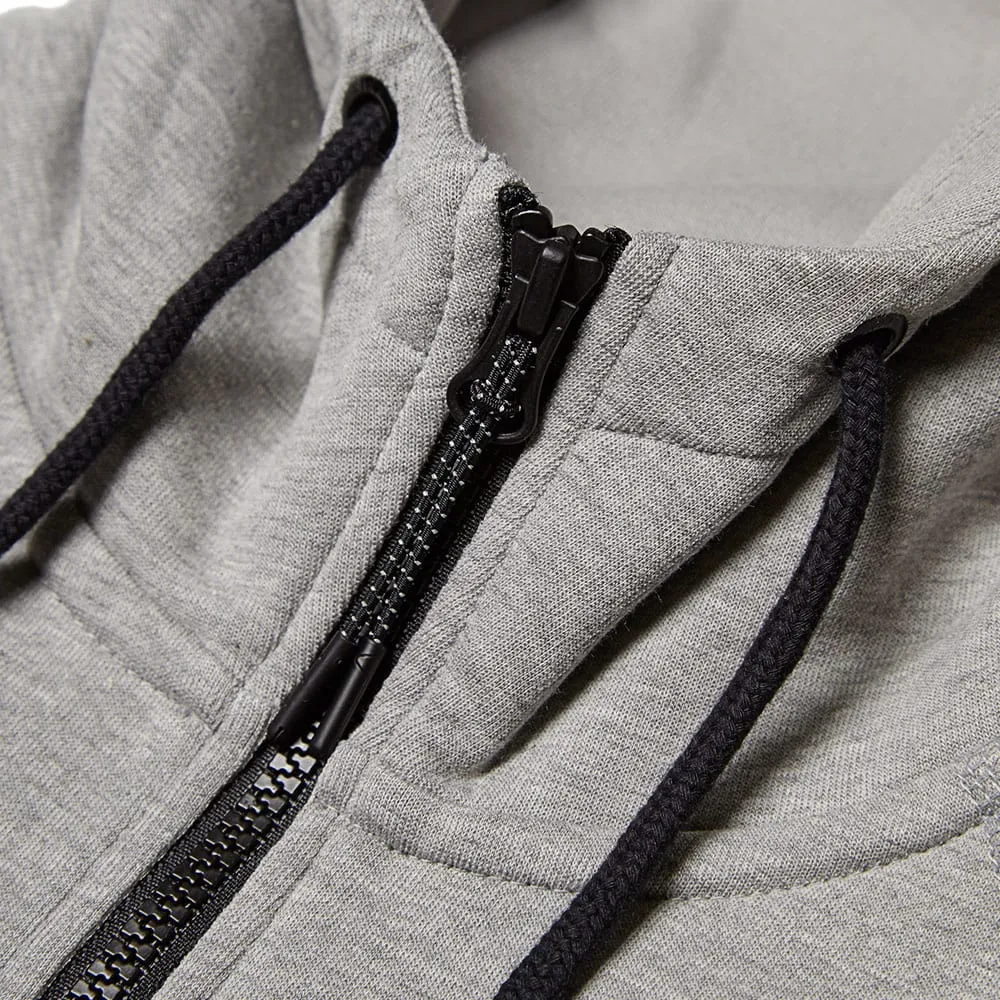 Nike Tech Fleece AW77 Zip HoodyDark Grey Heather