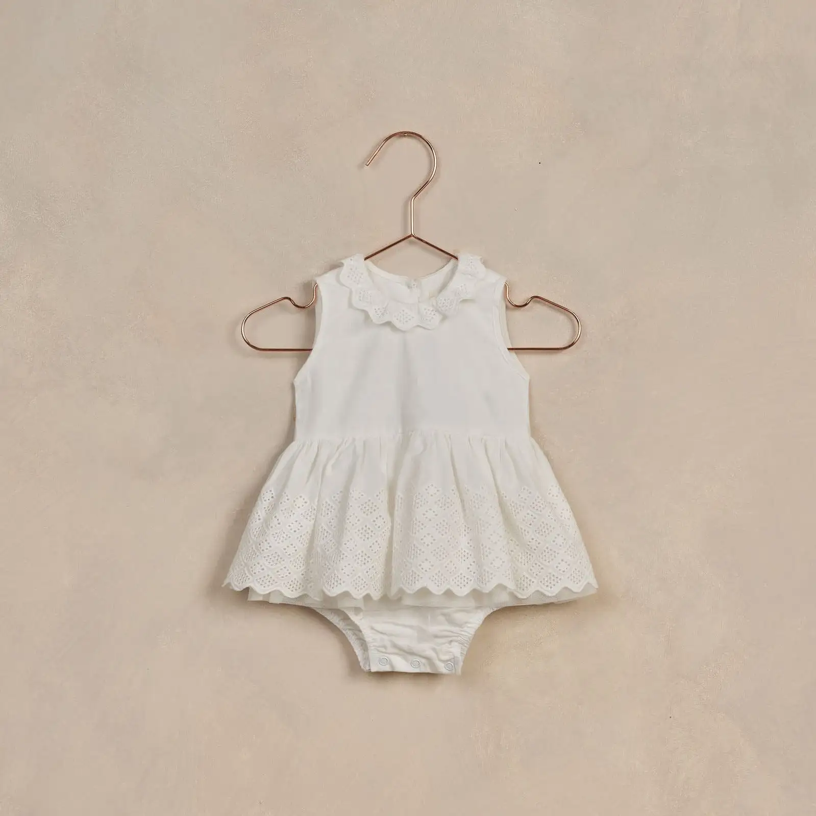 Noralee Georgia Romper - White