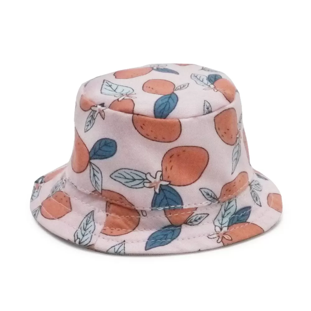 Pink Lemon Bucket Dog Hat