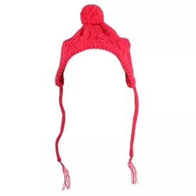 Red Toboggan Wool Beanie Dog Hat