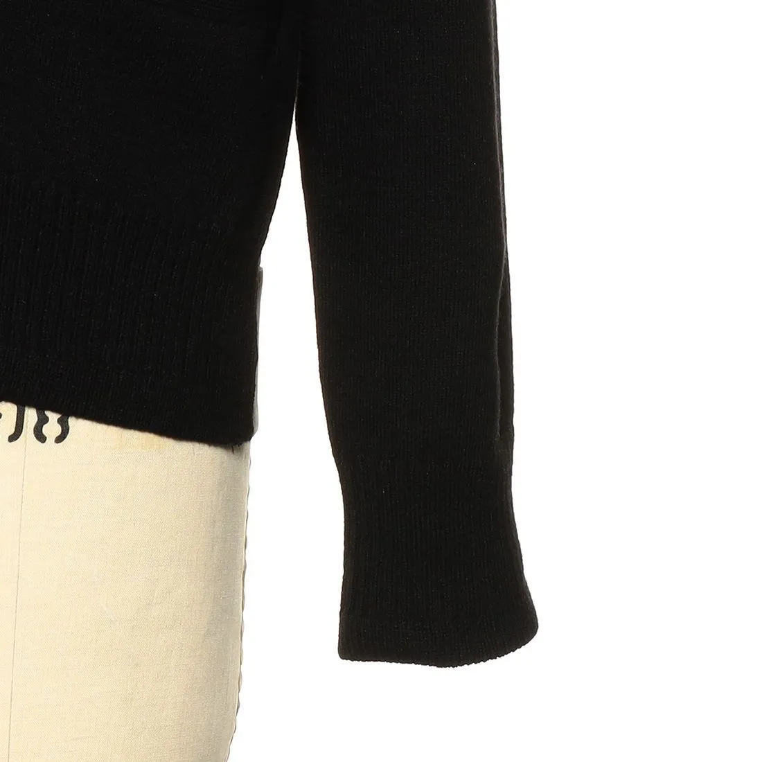 sacai  |Casual Style Wool V-Neck Long Sleeves Plain Party Style