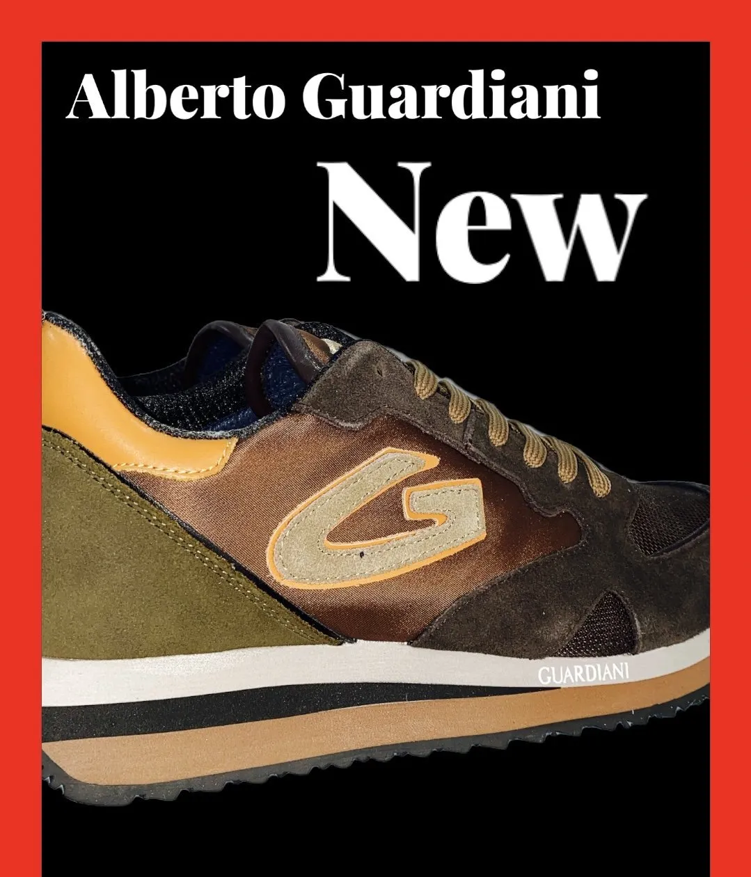 Scarpe Alberto Guardiani Uomo Marrone/Verde (WEN 009803)