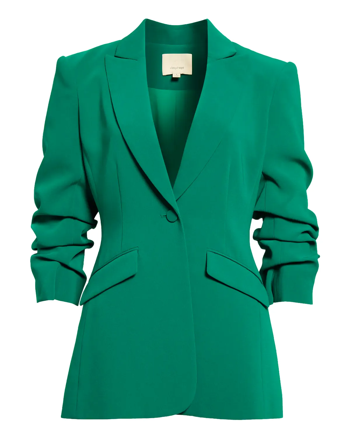 Scrunched Cheyenne Blazer (Malachite)