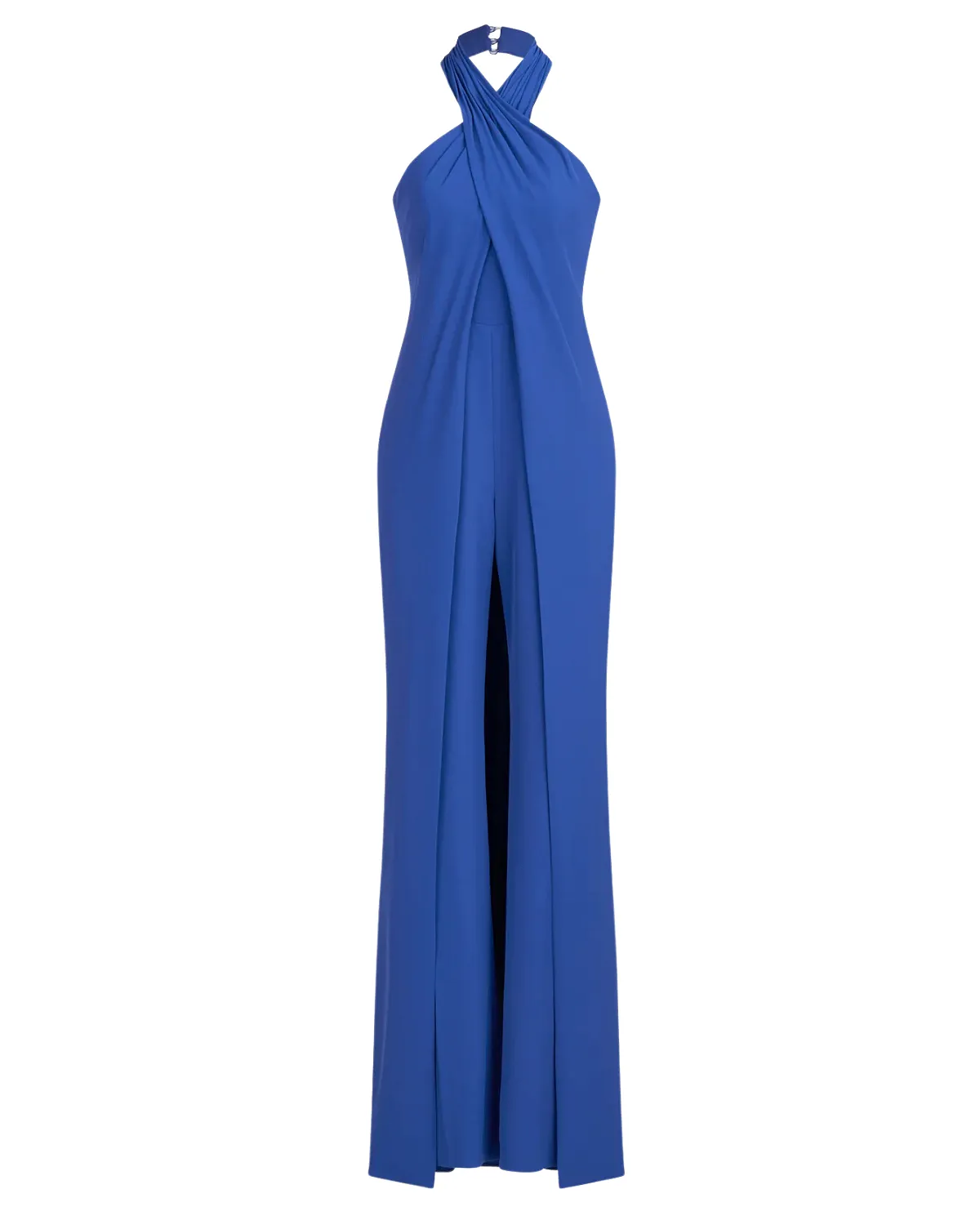 Selah Jumpsuit in Fluid Crepe (Prussion Blue)