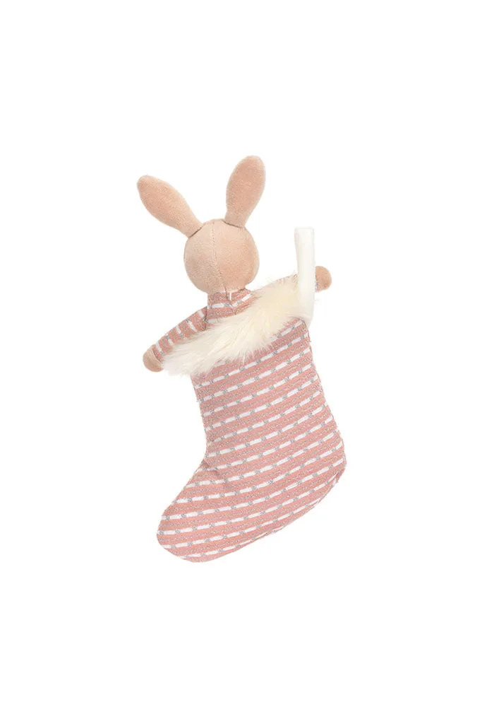 Shimmer Stocking Bunny