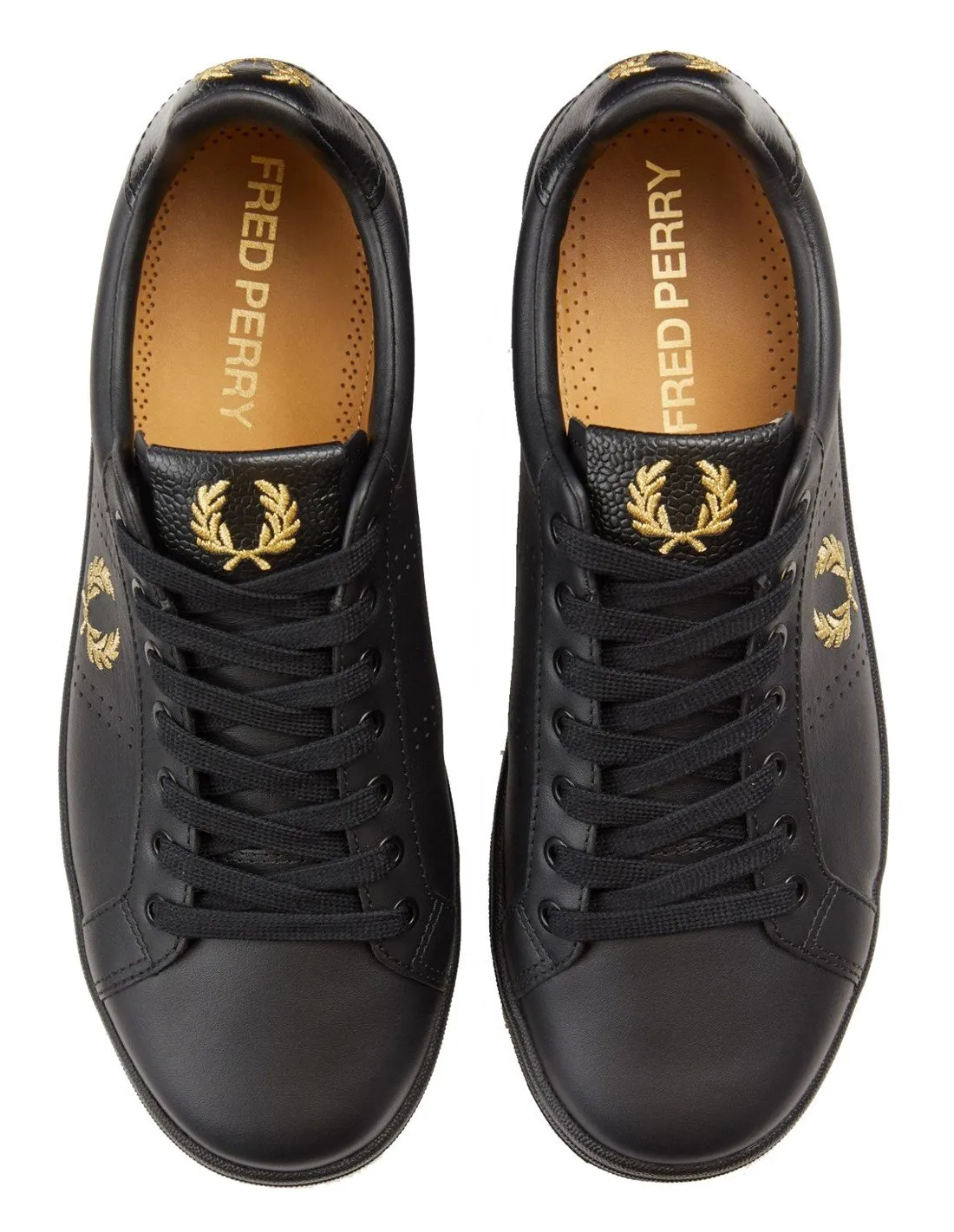 Sneakers Fred Perry uomo B4290 nere AI22