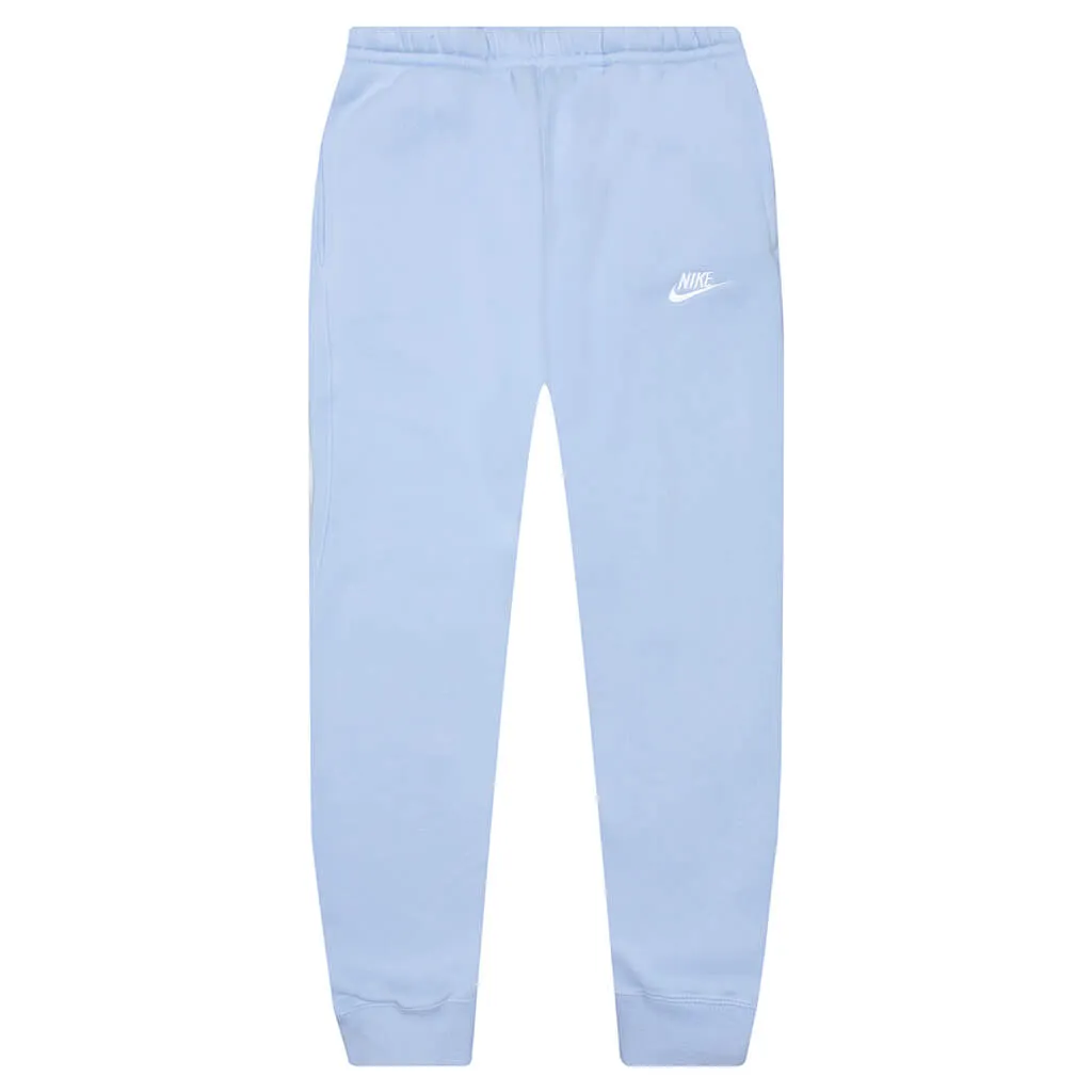 Sportswear Club Fleece Joggers - Light Marine/White