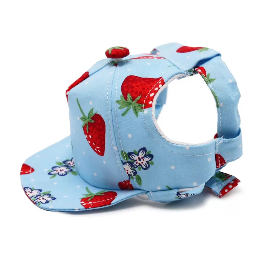 Strawberry Dog Hat