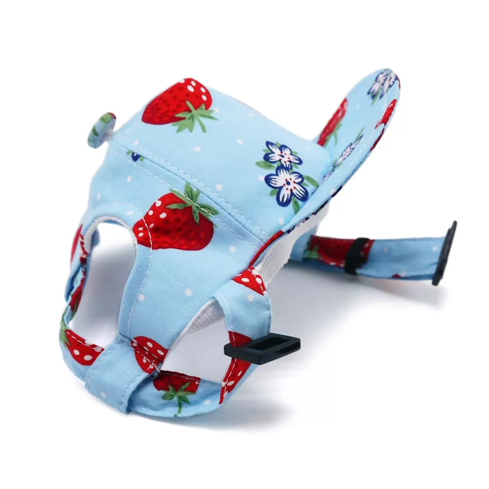 Strawberry Dog Hat