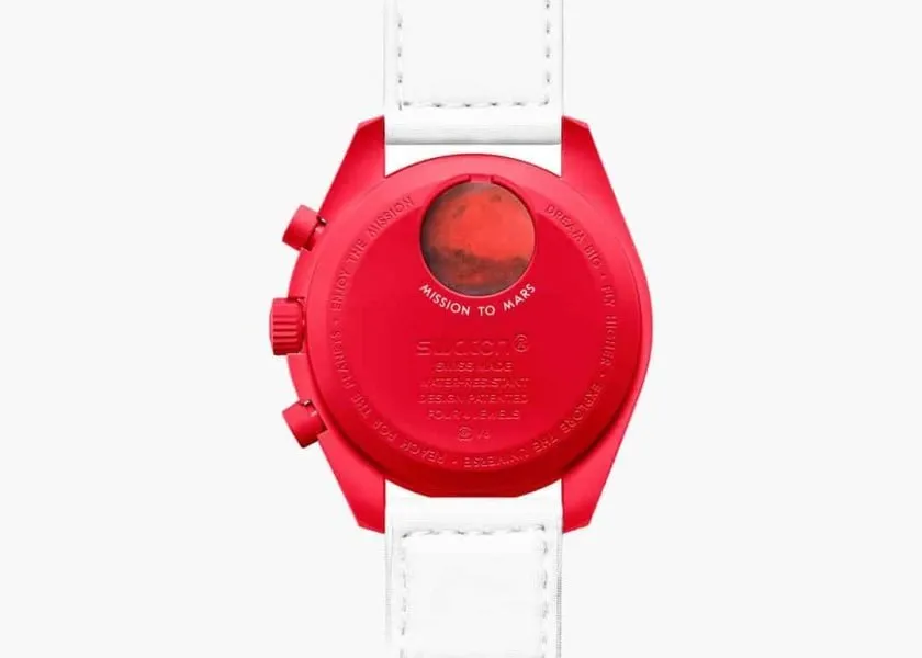 Swatch x Omega Bioceramic Moonswatch Mission to Mars 