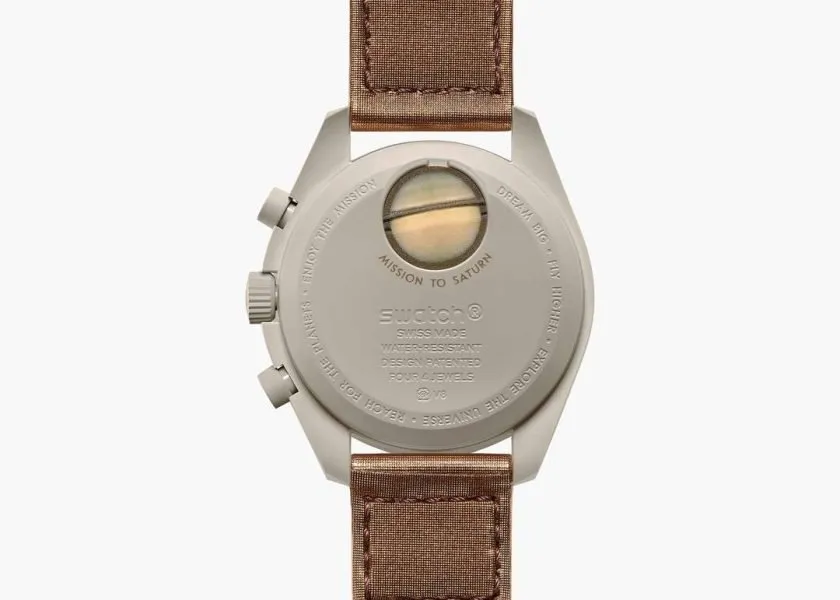 Swatch x Omega Bioceramic Moonswatch Mission to Saturn 