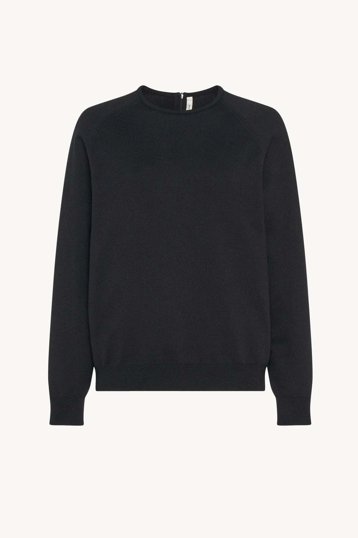 The Row  |Crew Neck Casual Style Silk Long Sleeves Plain Elegant Style