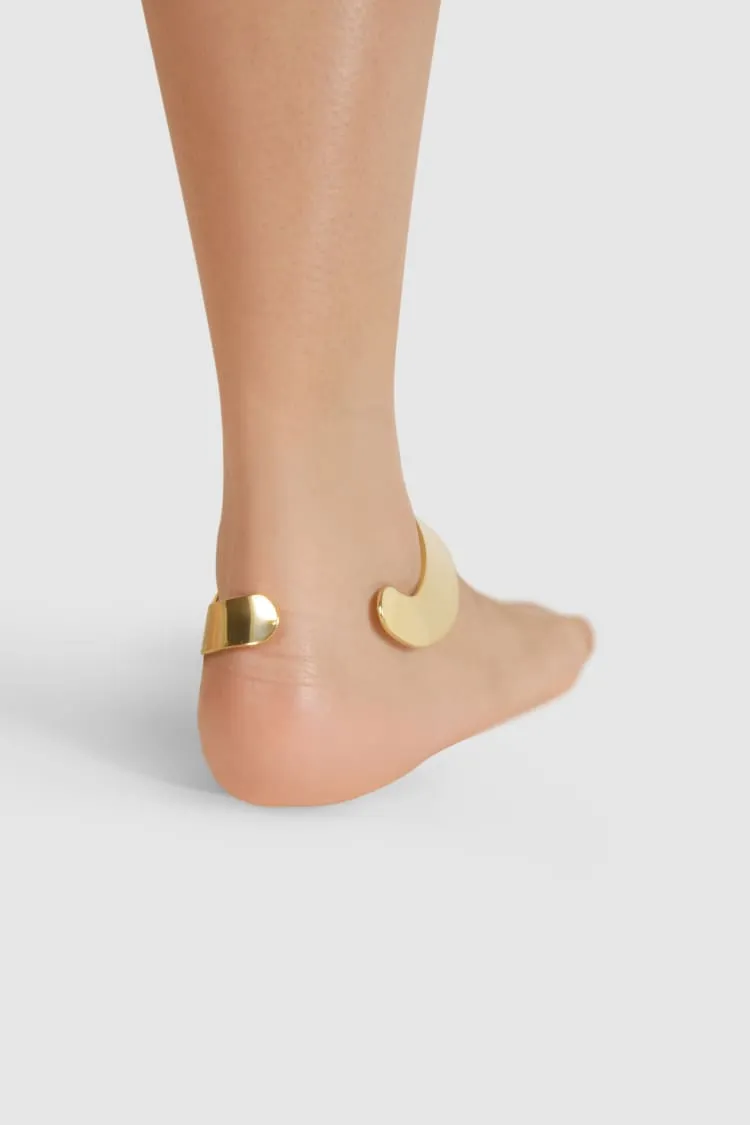 Thick Gold anklet