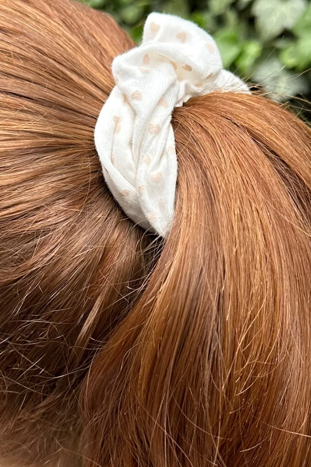 Thick Heart Scrunchie