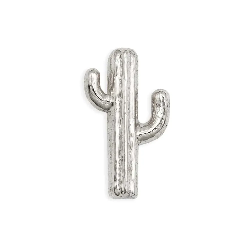 threadless: Cactus Pin in Gold