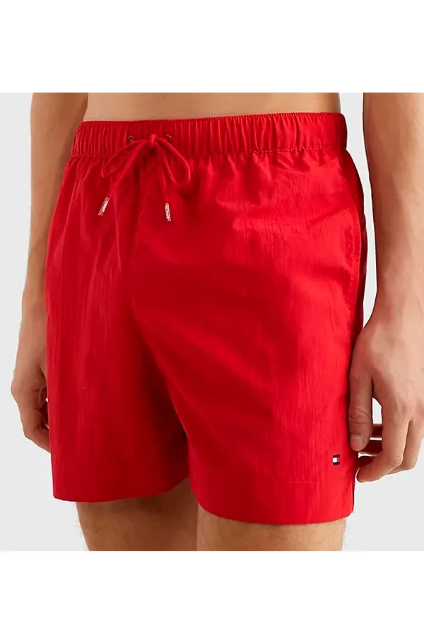 Tommy Hilfiger Swim Shorts Mid-Length Red