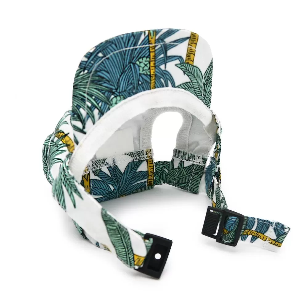 Tropical Leaf Dog Hat