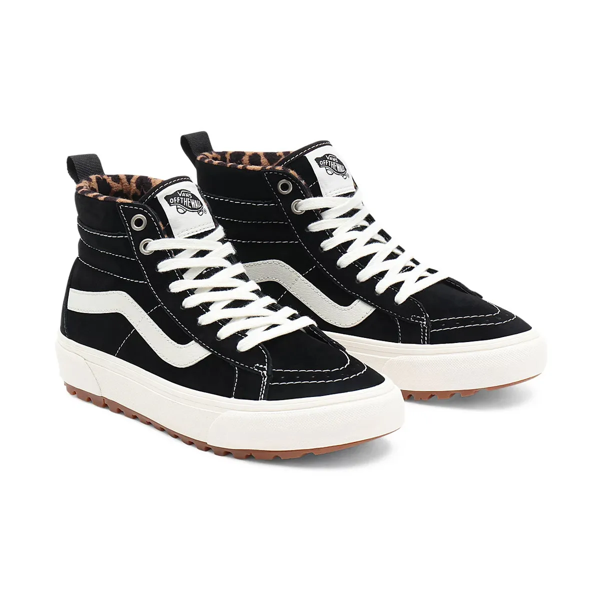 UA SK8-HI MTE-1 (SUEDE) BLACK / LEOPARD