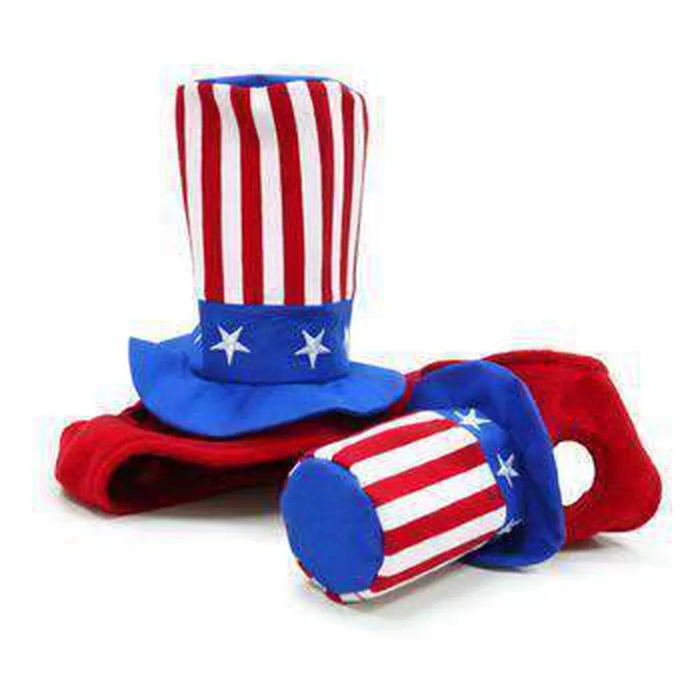 Uncle Sam Dog Hat