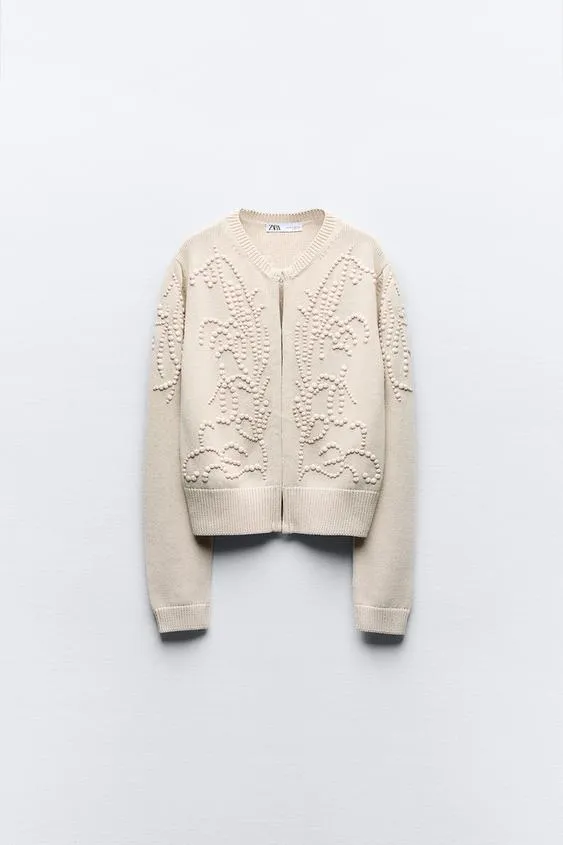 ZARA  |Casual Style Elegant Style Cardigans