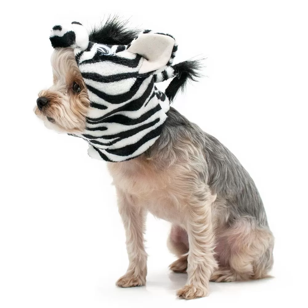 Zebra Dog Hat