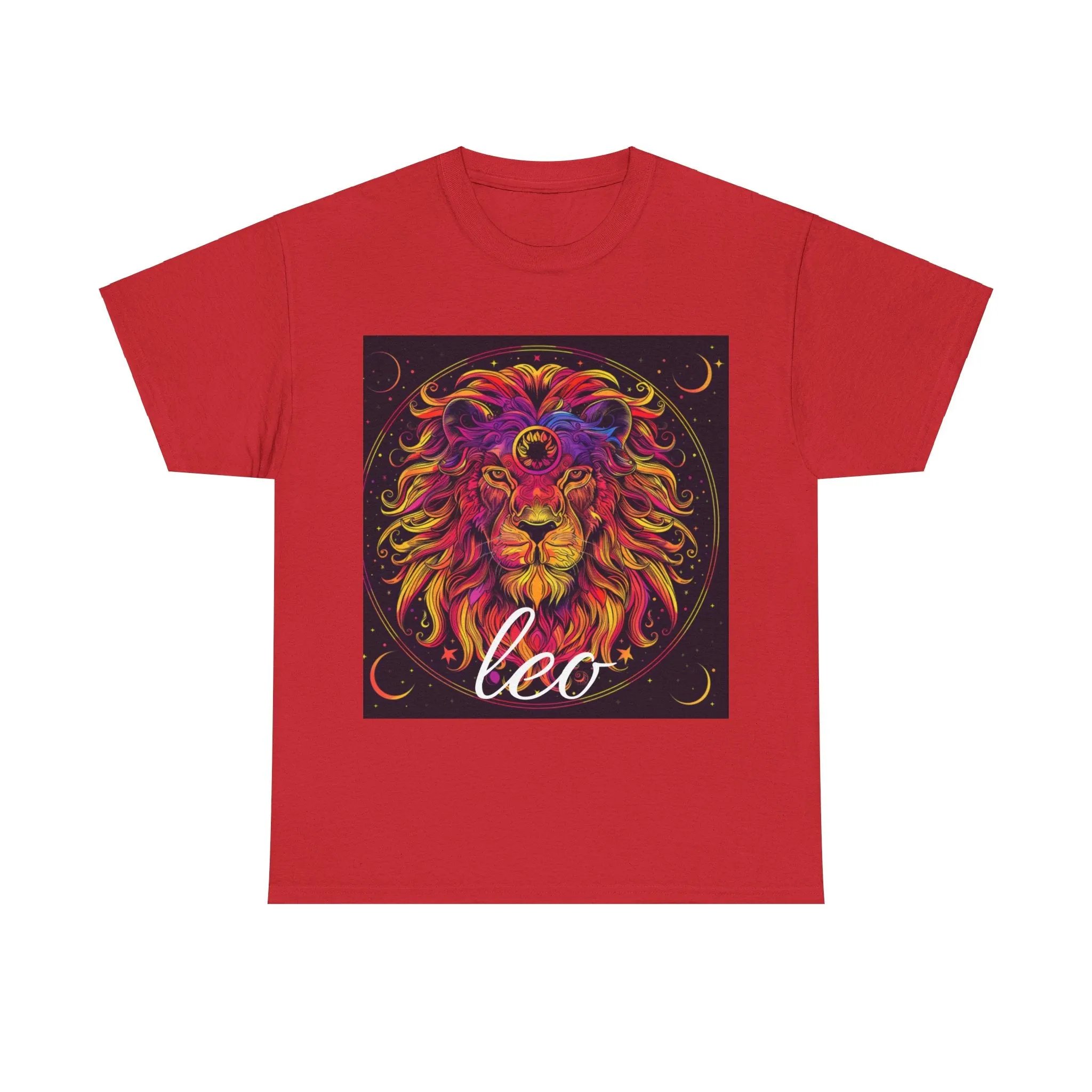 Zodiac Leo Unisex Heavy Cotton Tee