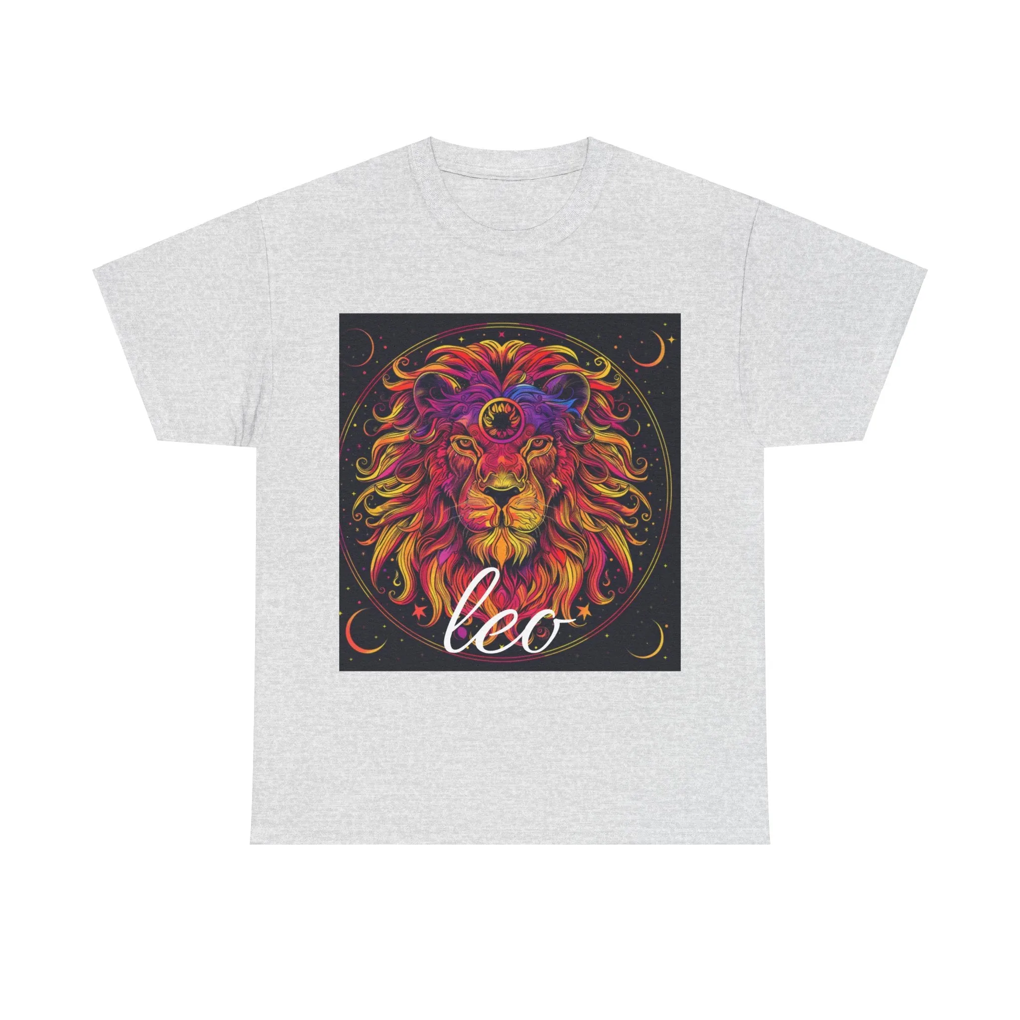 Zodiac Leo Unisex Heavy Cotton Tee