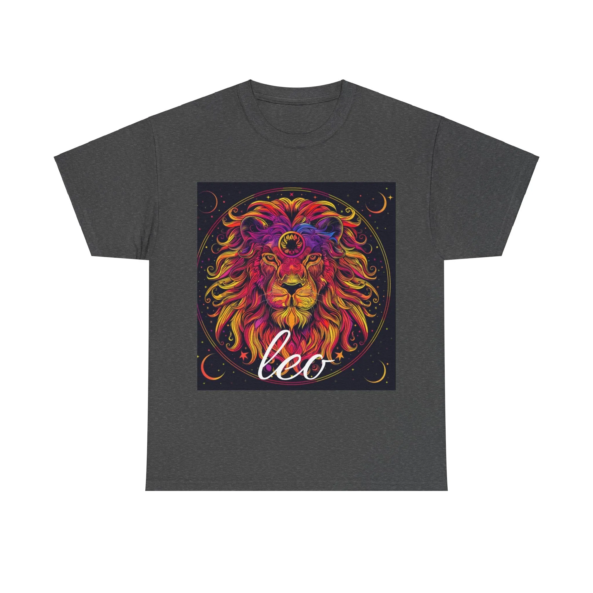 Zodiac Leo Unisex Heavy Cotton Tee