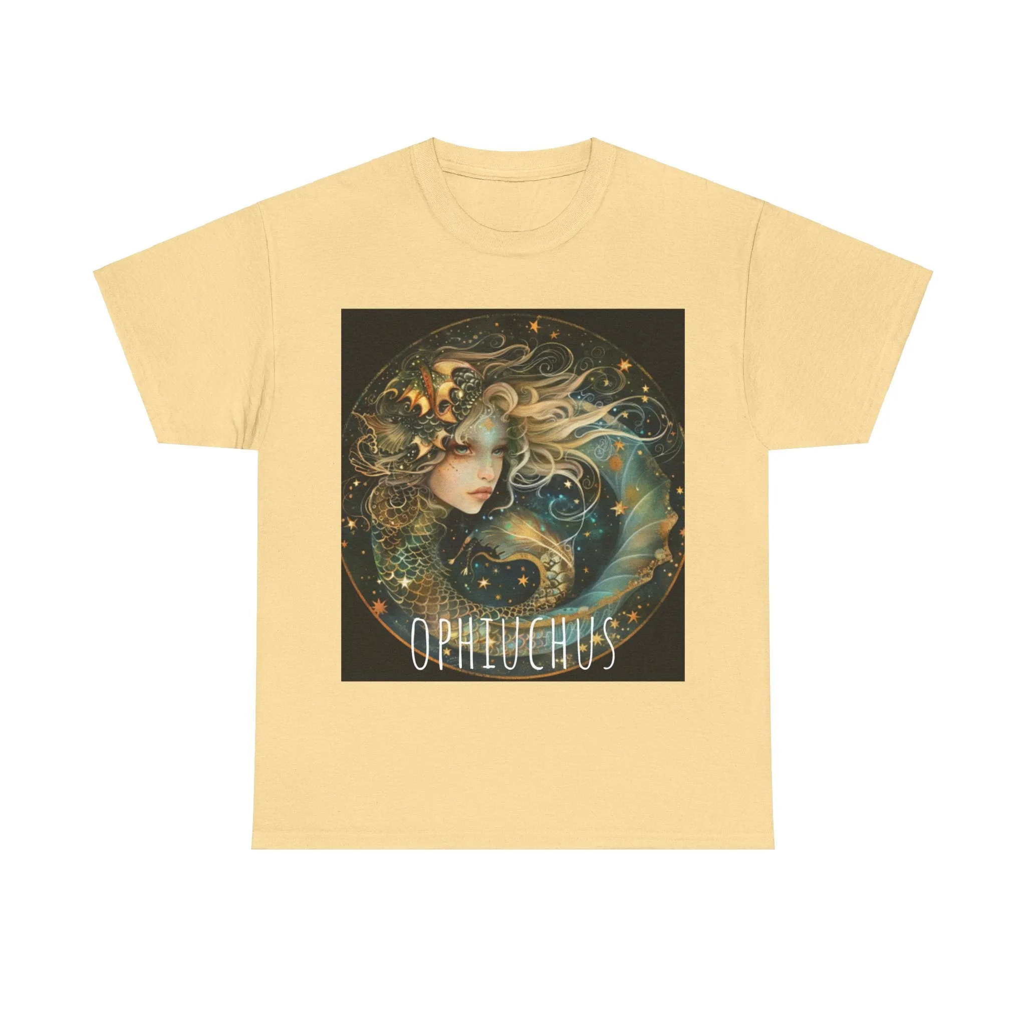 Zodiac Ophiuchus Unisex Heavy Cotton Tee