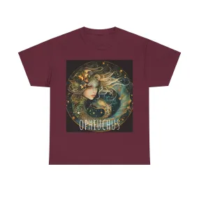 Zodiac Ophiuchus Unisex Heavy Cotton Tee